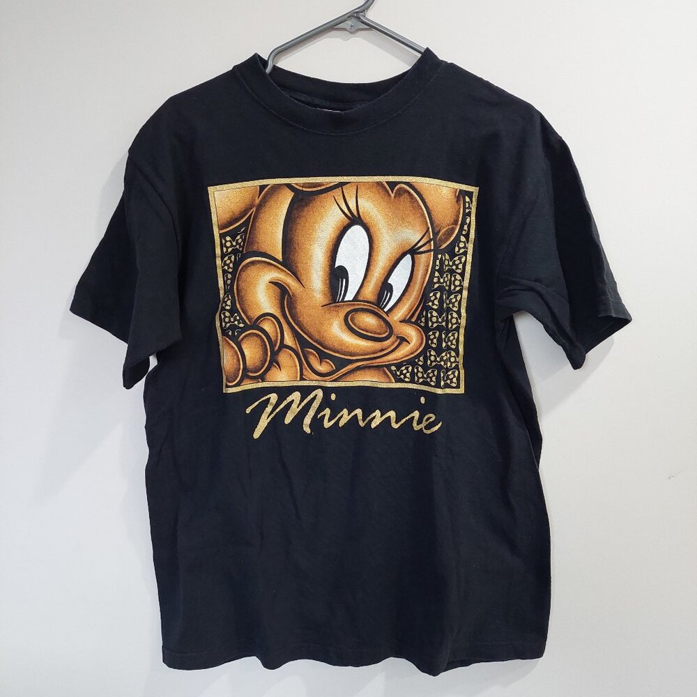 Vintage Disney Minnie Mouse By Mickey Inc, Unisex M Made In USA Cotton